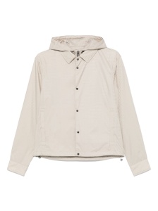 Emporio Armani Blouson with internal nylon bib jacquard all-over lettering