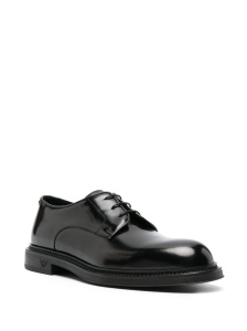 EMPORIO ARMANI EXCLUSIVE Derby shoes in buffed leather - Img 4