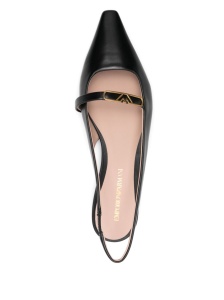 EMPORIO ARMANI EXCLUSIVE Emporio Armani leather ballet flats - Img 4