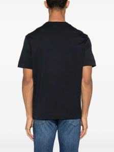 Emporio Armani Jersey T-shirt with rubberised logo - Img 2