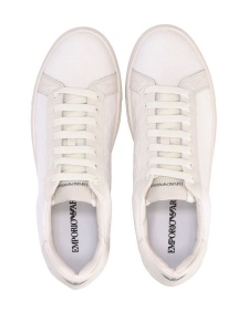 Emporio Armani logo-print low-top sneakers - Img 4