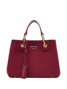 Emporio Armani MyEA small shopper in faux suede