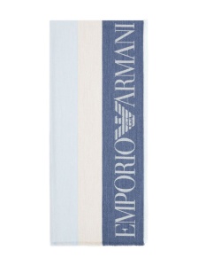 Emporio Armani Stole with multicoloured vertical bands