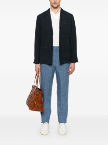 Emporio Armani Trousers Clear Blue - Img 3