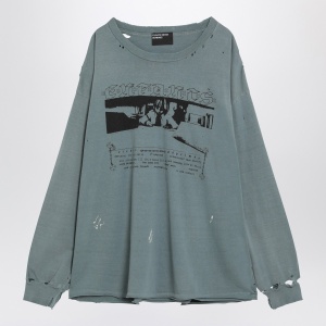 Enfants Riches Déprimés Boy in Chains blue vintage-effect T-shirt