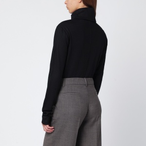 Entire Studios Black wool zip-collar top - Img 2