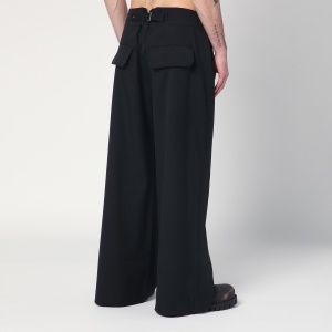 Entire Studios Wide black wool-blend trousers - Img 2