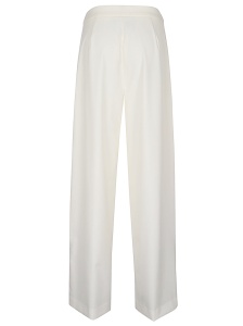 Erika Cavallini Semi-Couture Trousers White - Img 2
