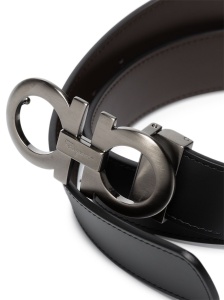 Ferragamo Gancini leather belt - Img 3
