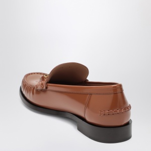 Ferragamo Moccasin with chain New Vara colour leather - Img 2