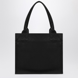 GANNI Large black canvas tote bag - Img 2