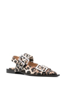 Ganni Printed Ballerinas - Img 4