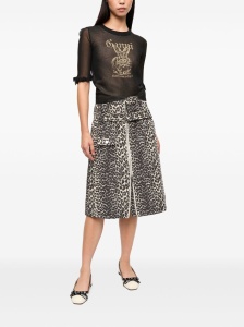 Ganni Sheer Jacquard Top - Img 3