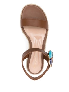 Gianvito Rossi Sandals Leather Brown - Img 4