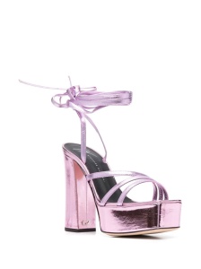 Giuseppe Zanotti Metallic 125mm platform sandals - Img 3