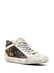 Golden Goose Mid Star Leo ponyskin shoe with star and comma - Img 3