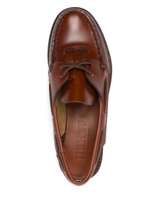 HEREU Flat shoes Leather Brown - Img 3