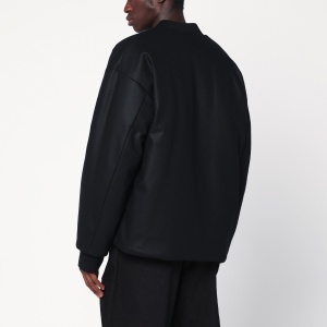 Jil Sander Black wool bomber jacket - Img 2