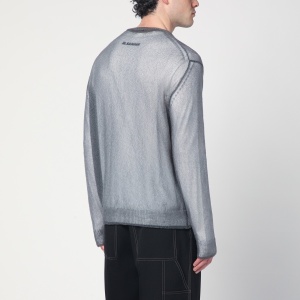 Jil Sander Grey jumper with layered design - Img 2