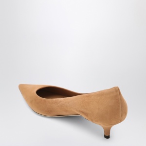 Jimmy Choo Décolleté Amelia in suede color Toffee - Img 2