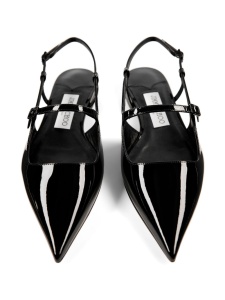 Jimmy Choo Didi Flat Patent Leather Low Shoes - Img 3