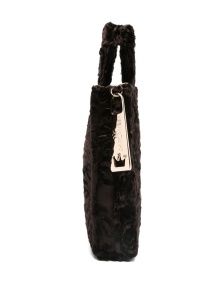La Milanesa Faux-fur double-handle tote bag - Img 3