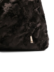 La Milanesa Plush-effect shoulder bag - Img 4