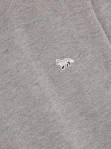 Maison Kitsuné Maison Kitsune Baby Fox Patch Regular Jumper - Img 3
