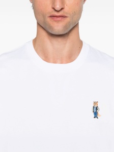 Maison Kitsuné MAISON KITSUNE' T-shirts and Polos White - Img 4
