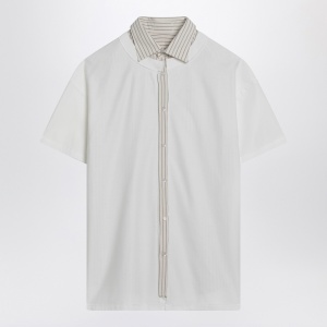 Maison Margiela White reversed shirt T-shirt - Img 2