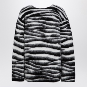 Marc Jacobs Zebra-patterned jumper in wool blend - Img 2