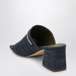 MARIA LUCA Messalina blue denim sandals - Img 2