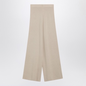 Max Mara Beige wool and cashmere knit trousers - Img 2