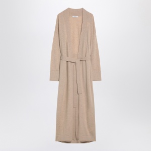 Max Mara Long beige cashmere cardigan