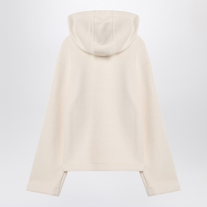 Max Mara White cotton hoodie - Img 2