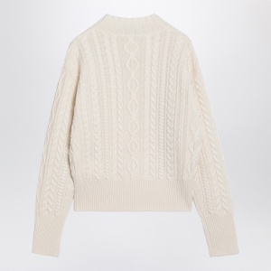 Max Mara White wool and cashmere sweater - Img 2