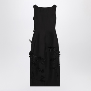 MKDT Studio Atelier Dove black dress in silk and wool - Img 2