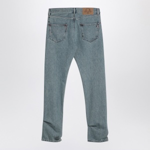 Moschino Light blue denim jeans with rivets - Img 2