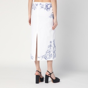 Moschino Longuette skirt with Olivia print - Img 2