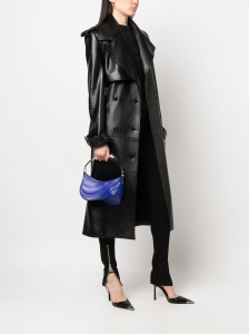 Mugler small Spiral Curve 01 embossed tote bag - Img 3