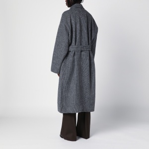 New Amsterdam Surf Association Wool blend checked coat - Img 2