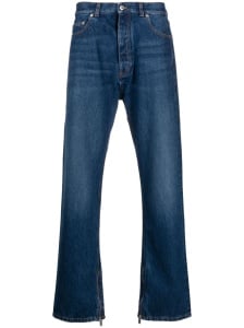 Off White High-waisted straight jeans