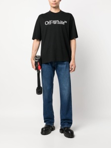 Off White High-waisted straight jeans - Img 3