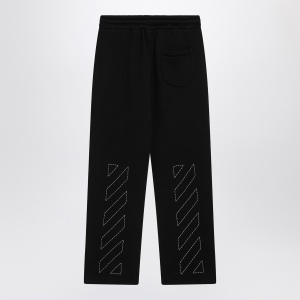 Off White Off-White™ Black jogging trousers with OFF logo - Img 2