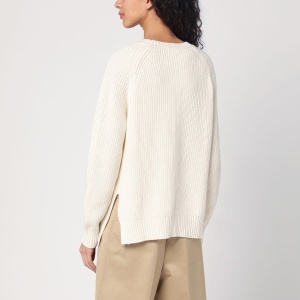 P.A.R.O.S.H. Sweater cream in cotton and cashmere - Img 2
