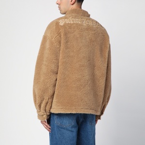 Palm Angels Camel Bear In Mind overshirt - Img 2