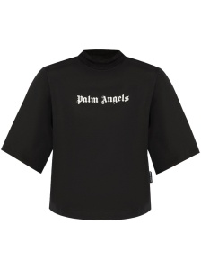 Palm Angels crop T-shirt with logo