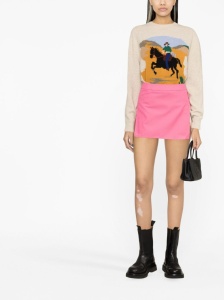 Palm Angels Skirts Fuchsia - Img 4