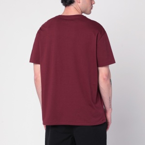 Polo Ralph Lauren Wine red cotton T-shirt Classic-Fit - Img 2