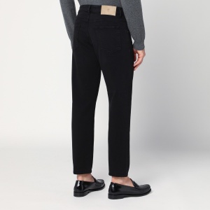 PT Torino Denim Black cotton trousers - Img 2
